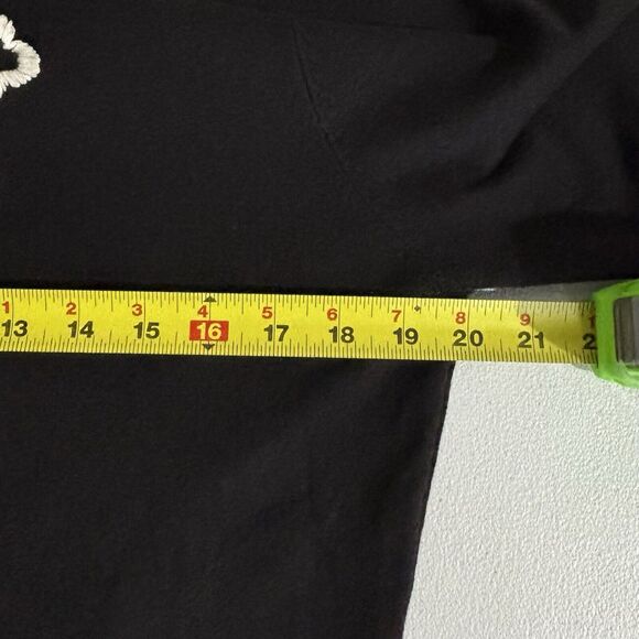 Bohemian Womens Embroidered Tunic Top Size XL Kimono Sleeves Artsy Coastal Flowy - Picture 12 of 12